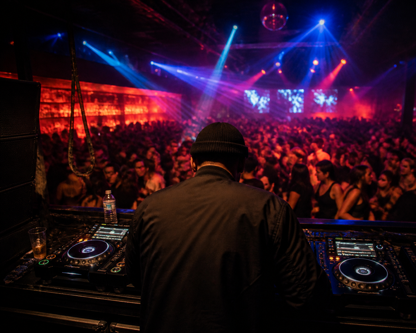 DJ Kriss podczas występu