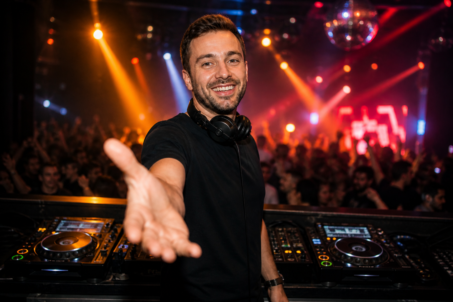DJ podczas występu