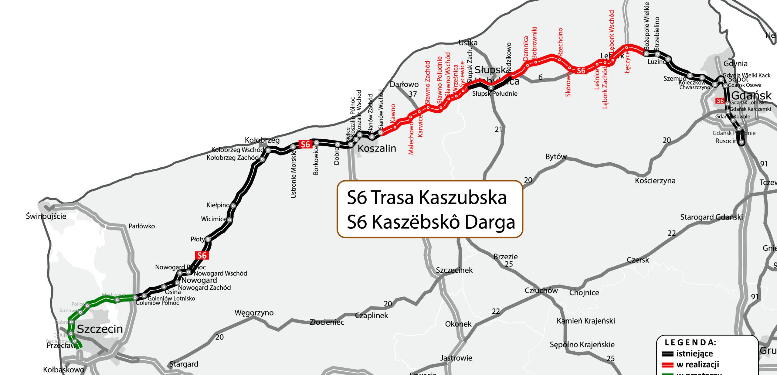 Nowe drogi nad morze !
